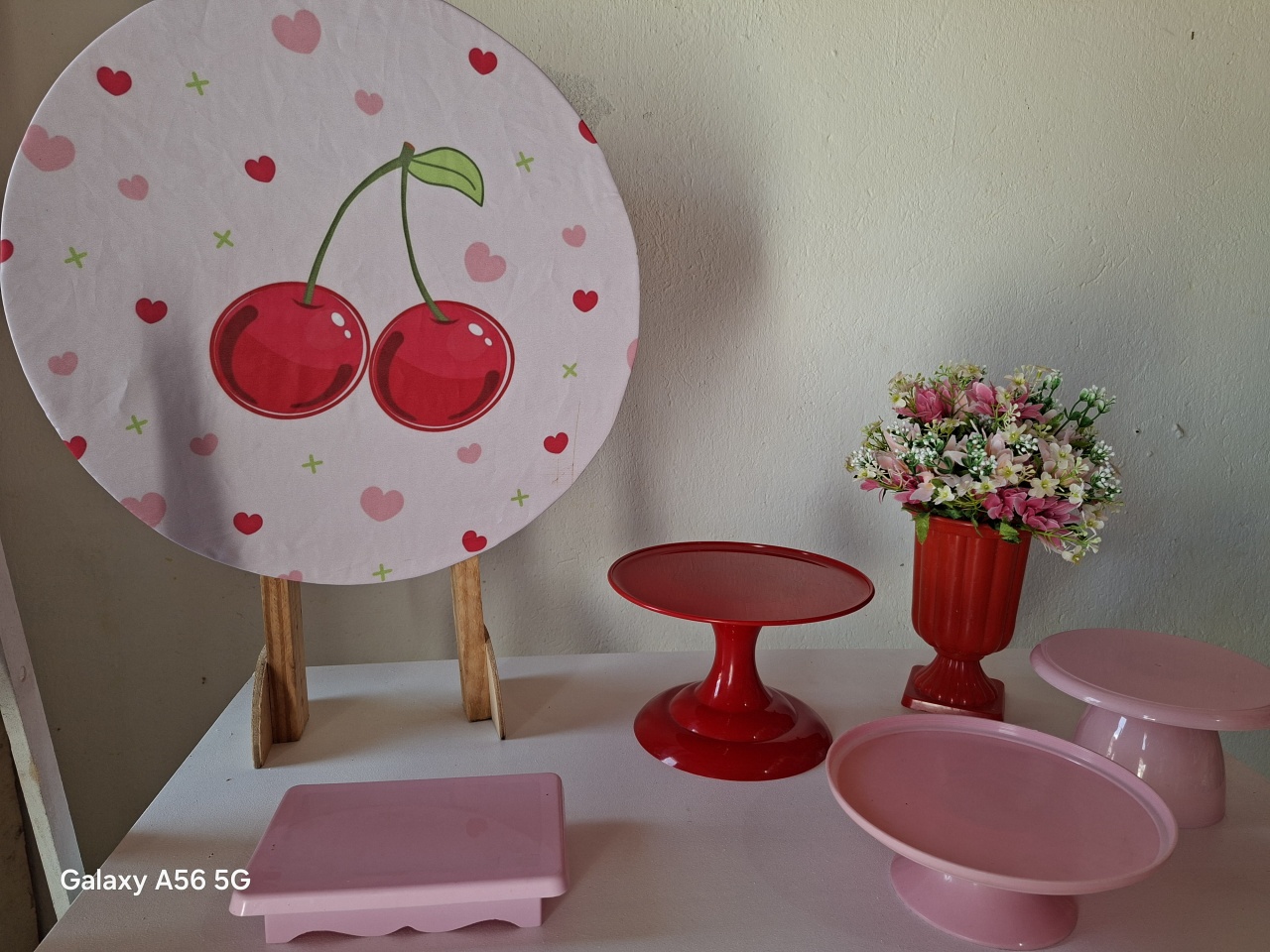 Cereja  - Bola Boneca Decorações