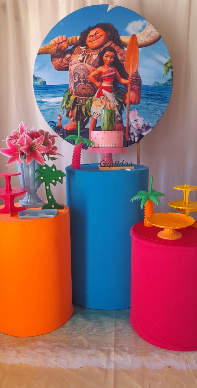 Moana 02 - Bola Boneca Decorações