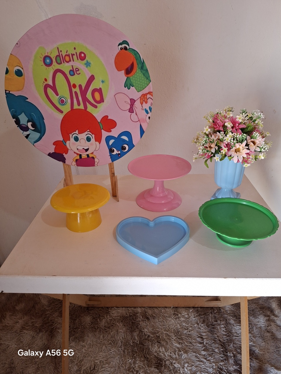Diário de Mika - Bola Boneca Decorações