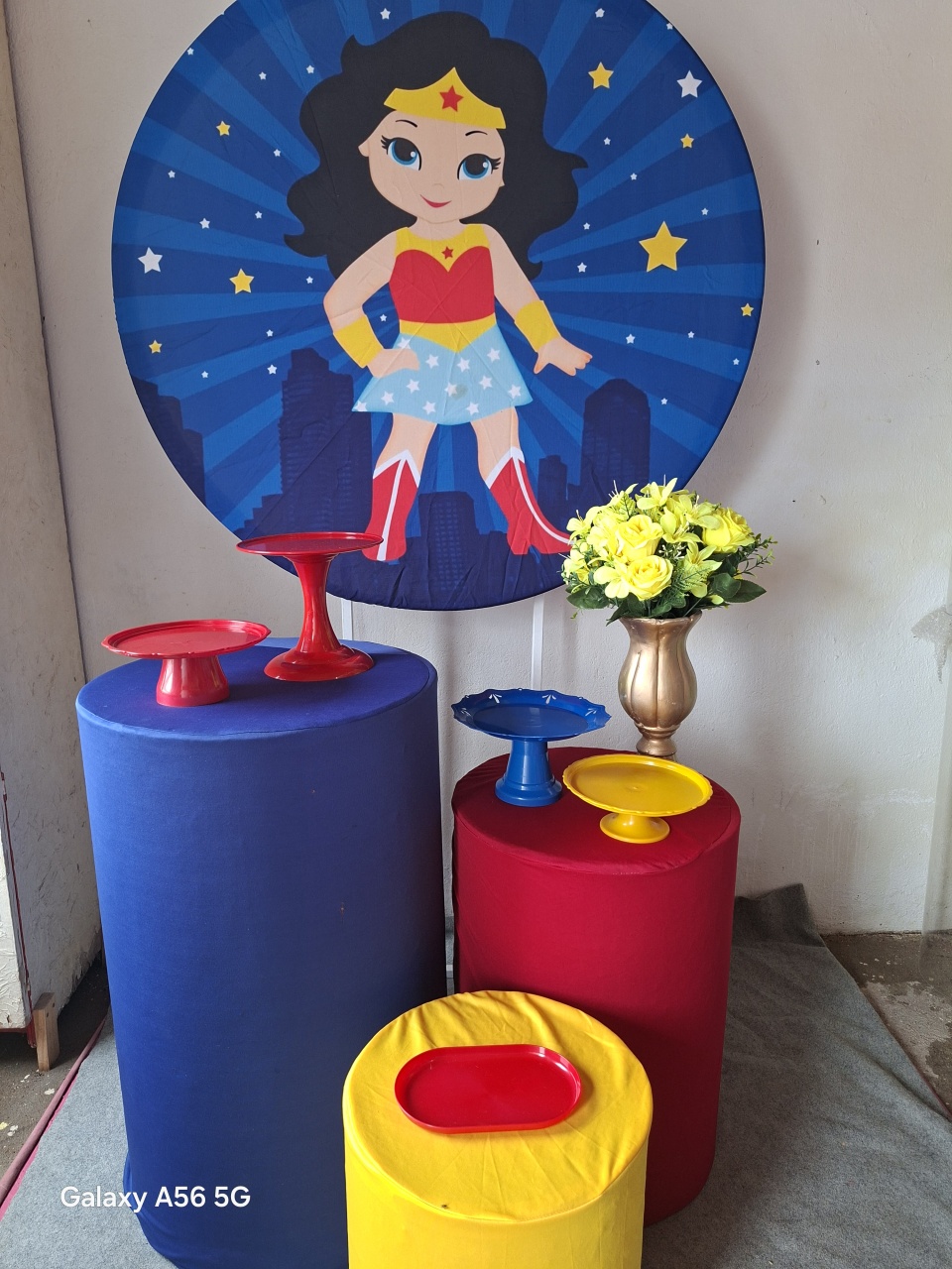 Super Girl  - Bola Boneca Decorações