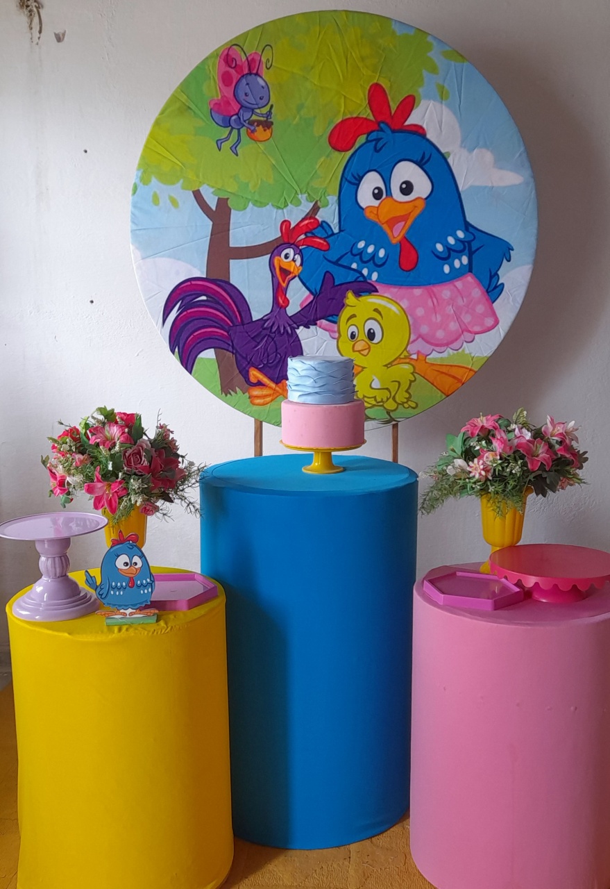 Galinha Pintadinha - Bola Boneca Decorações