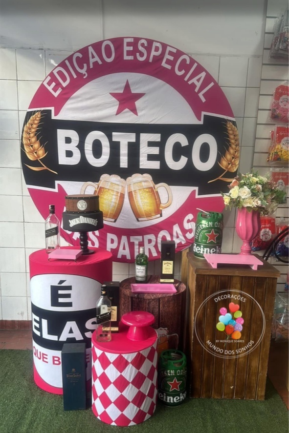 Boteco das Patroa - Decorações Mundo dos Sonhos