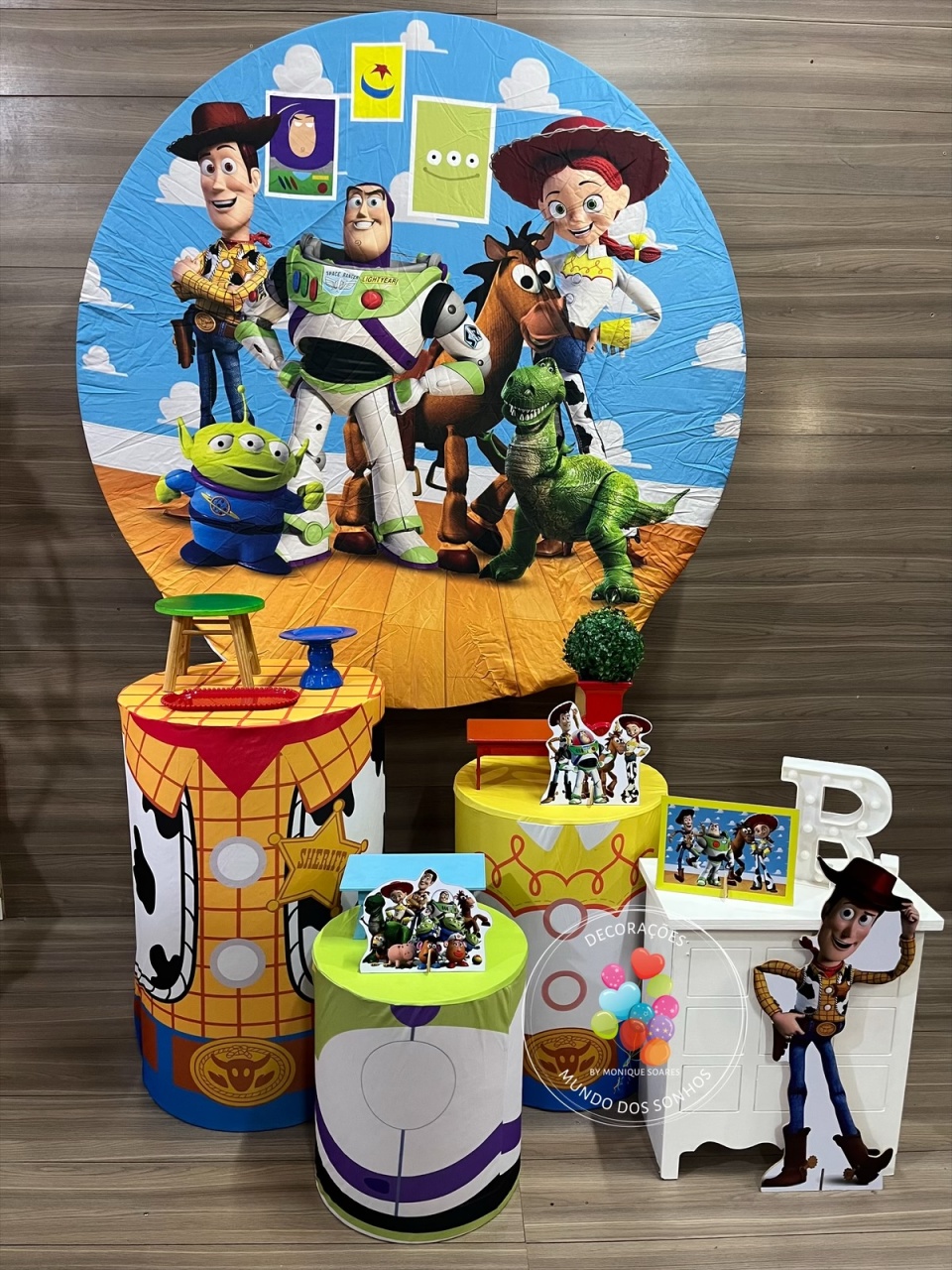 Toy Story - Decorações Mundo dos Sonhos