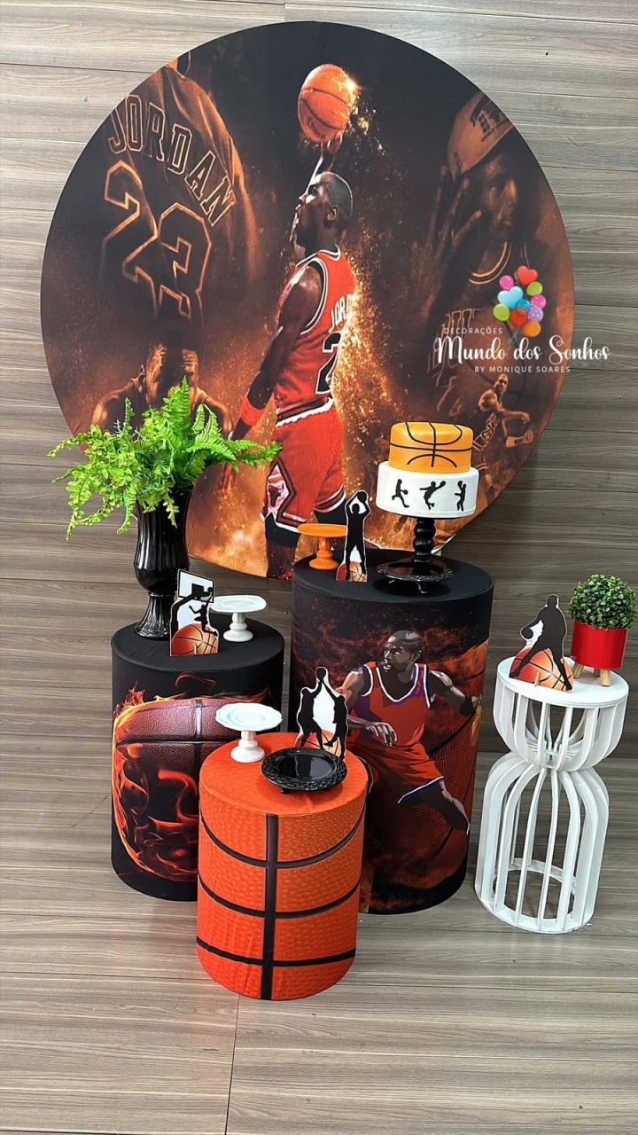 Basquete - Decorações Mundo dos Sonhos