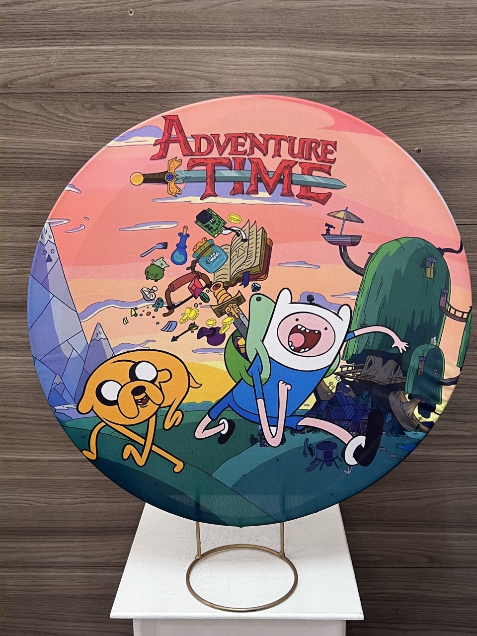Mini Painel Adventure Time - Decorações Mundo dos Sonhos