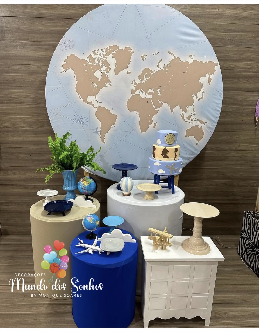 Viagem - Decorações Mundo dos Sonhos