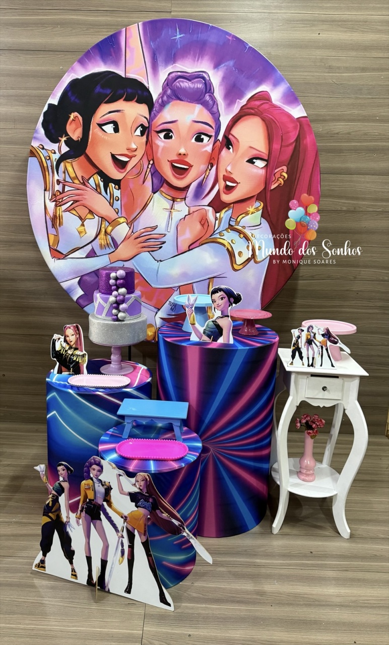 K-Pop - Decorações Mundo dos Sonhos