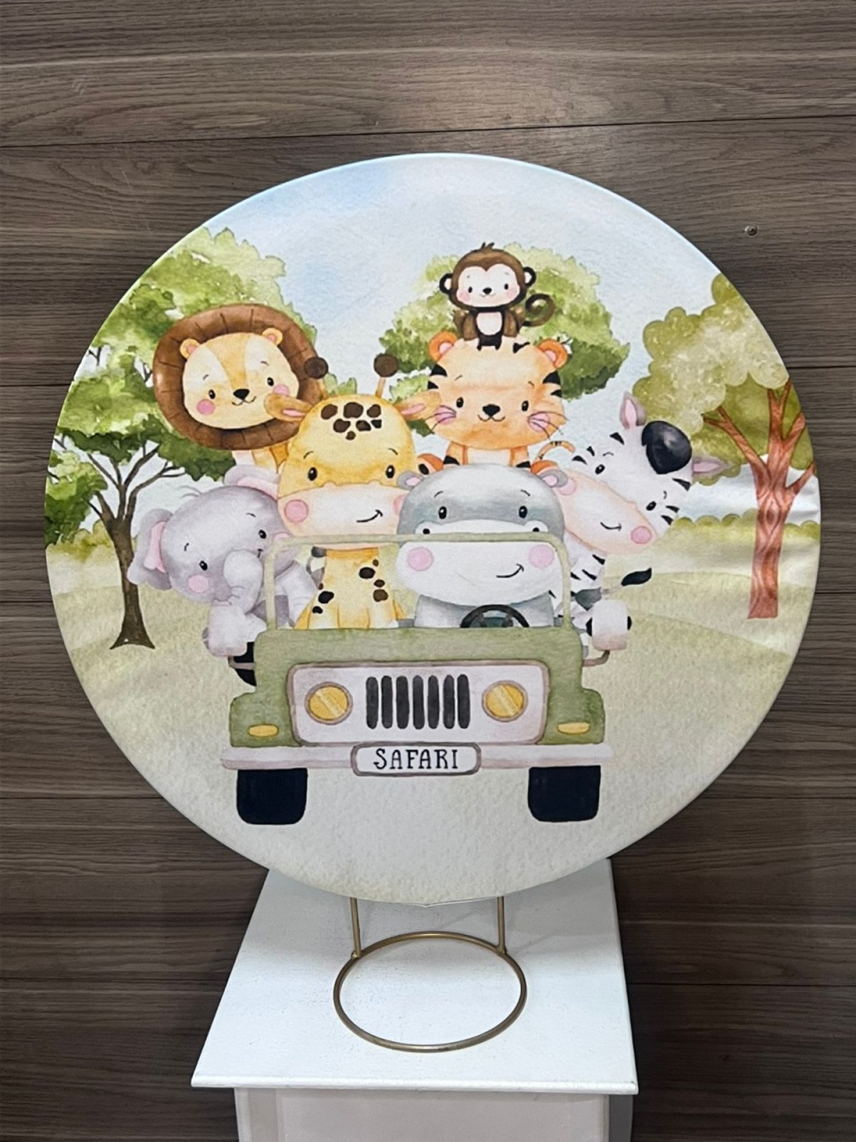 Mini Painel Safari - Decorações Mundo dos Sonhos