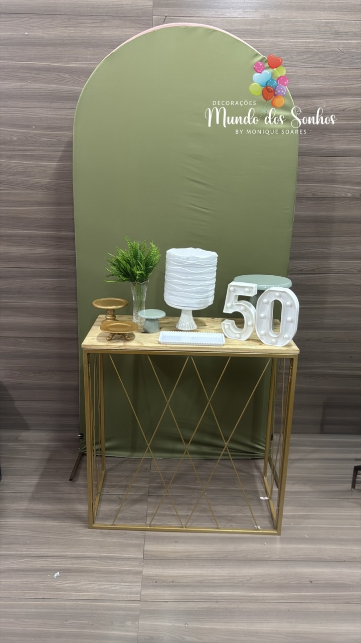 50 Anos - Decorações Mundo dos Sonhos