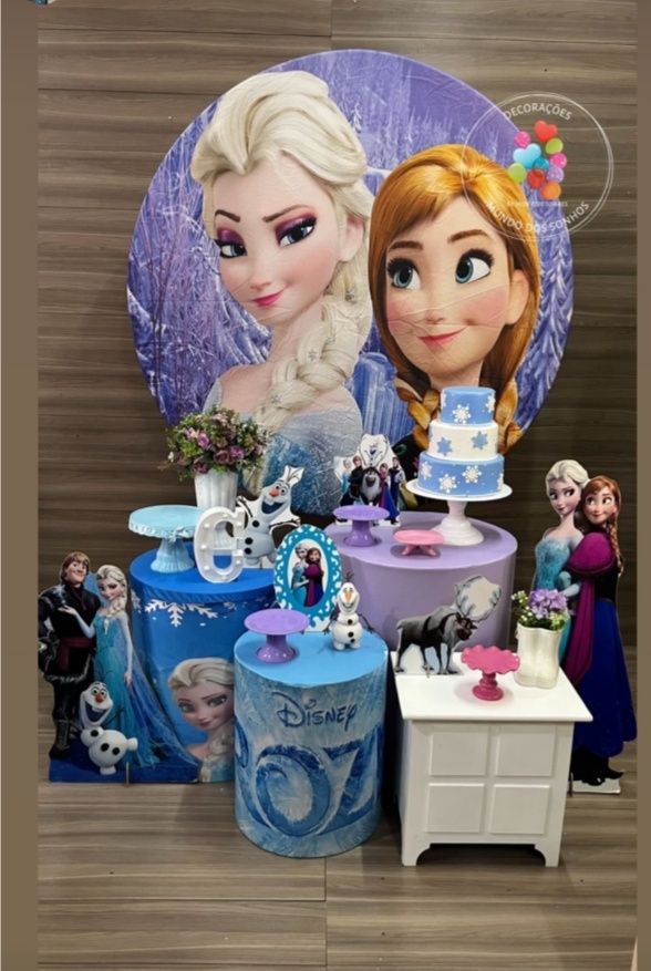 Frozen - Decorações Mundo dos Sonhos