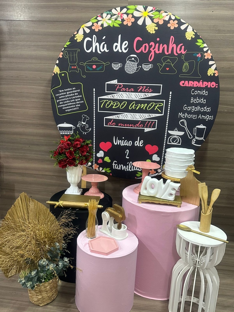 Chá de Cozinha - Decorações Mundo dos Sonhos