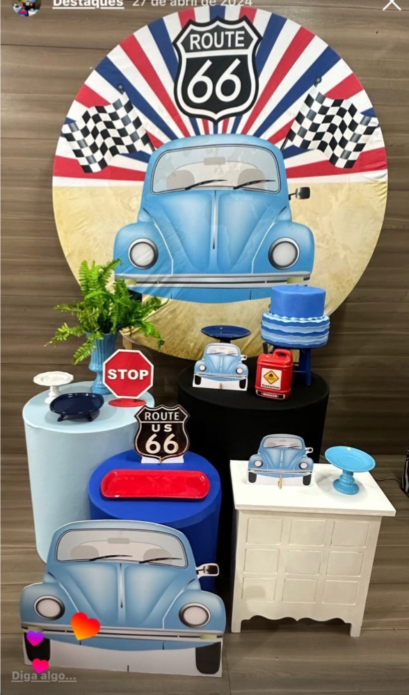Fusca - Decorações Mundo dos Sonhos