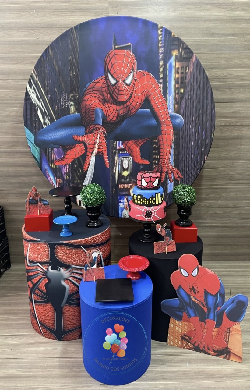 Homem Aranha - Decorações Mundo dos Sonhos