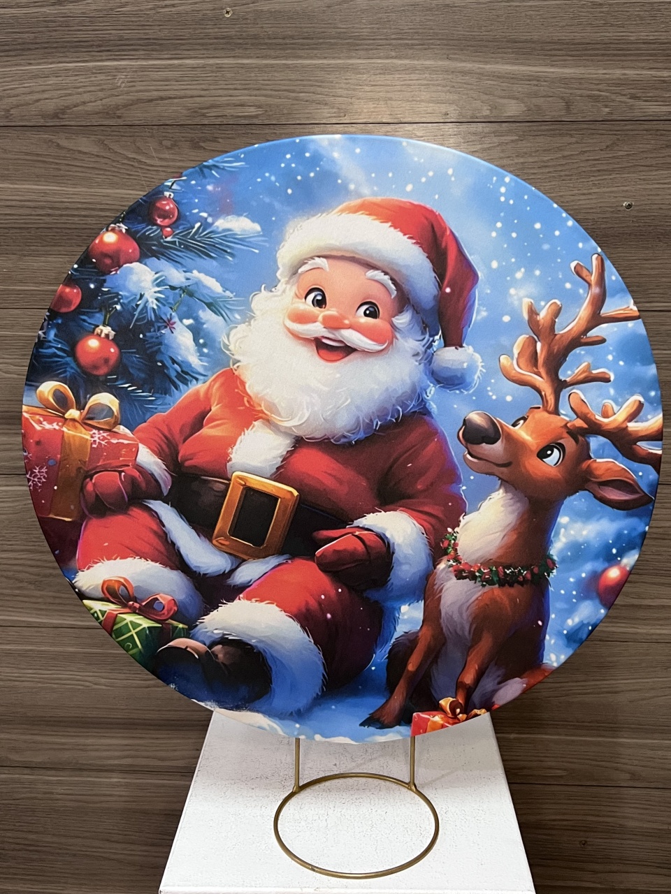 Mini Painel Papai Noel  - Decorações Mundo dos Sonhos