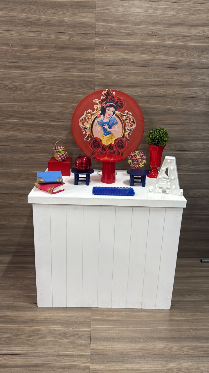 Mini Kit Branca de Neve Adulta - Decorações Mundo dos Sonhos