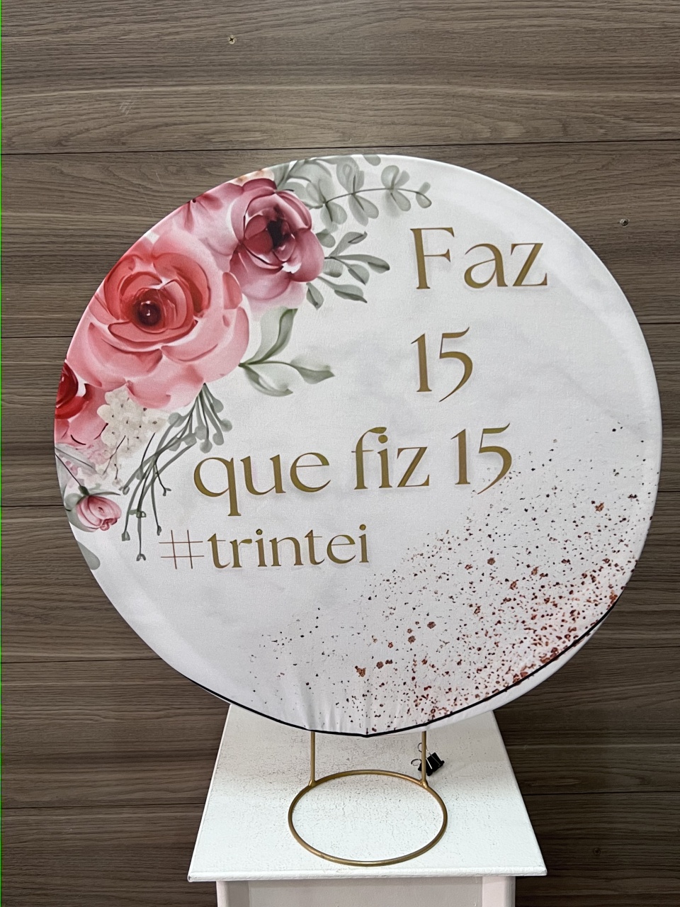 Mini Painel Trintei - Decorações Mundo dos Sonhos