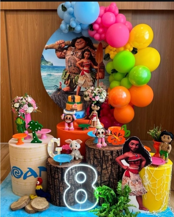 Moana Adulta  - Decorações Mundo dos Sonhos