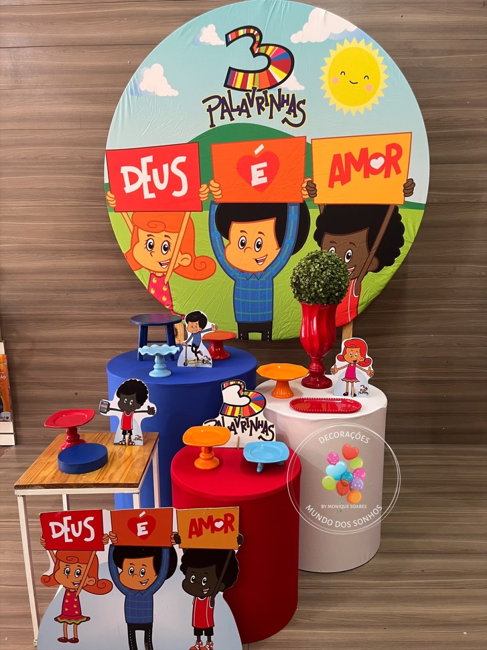 3 Palavrinhas Menino - Decorações Mundo dos Sonhos