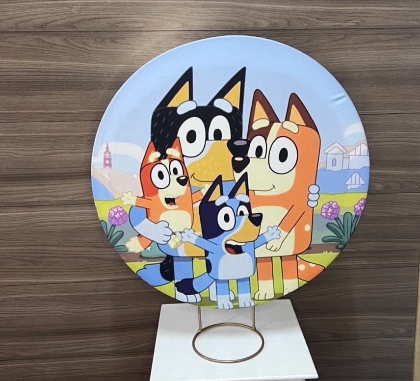 Mini Painel Bluey - Decorações Mundo dos Sonhos