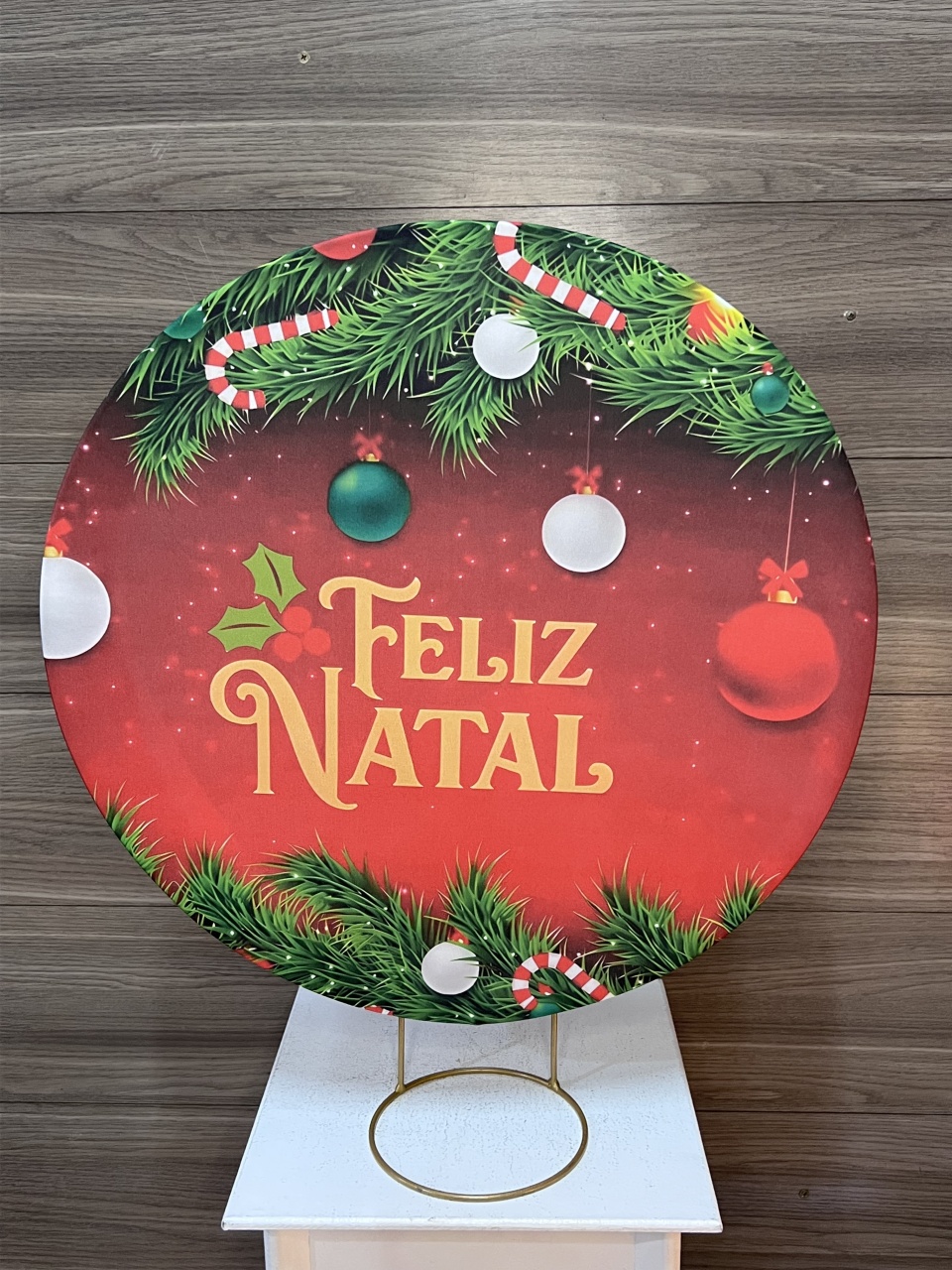 Mini Painel Feliz Natal - Decorações Mundo dos Sonhos