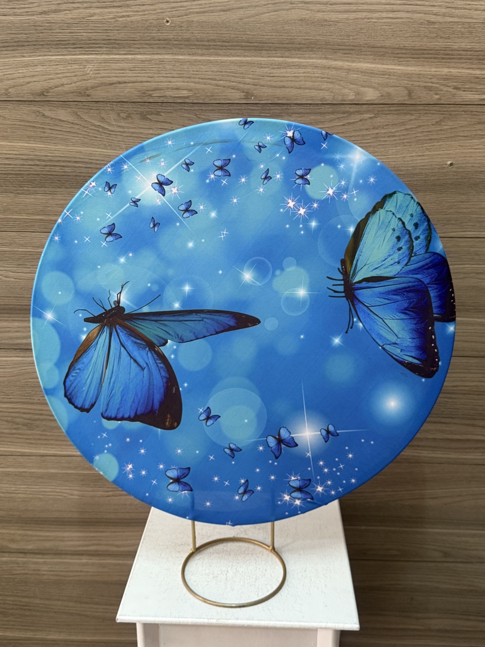 Mini Painel Borboleta Azul  - Decorações Mundo dos Sonhos