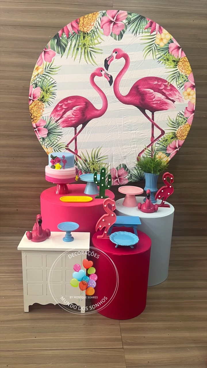 Flamingo - Decorações Mundo dos Sonhos