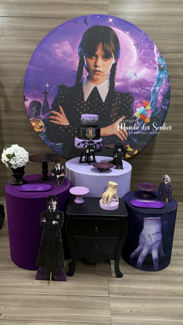 Wandinha 01 - Decorações Mundo dos Sonhos