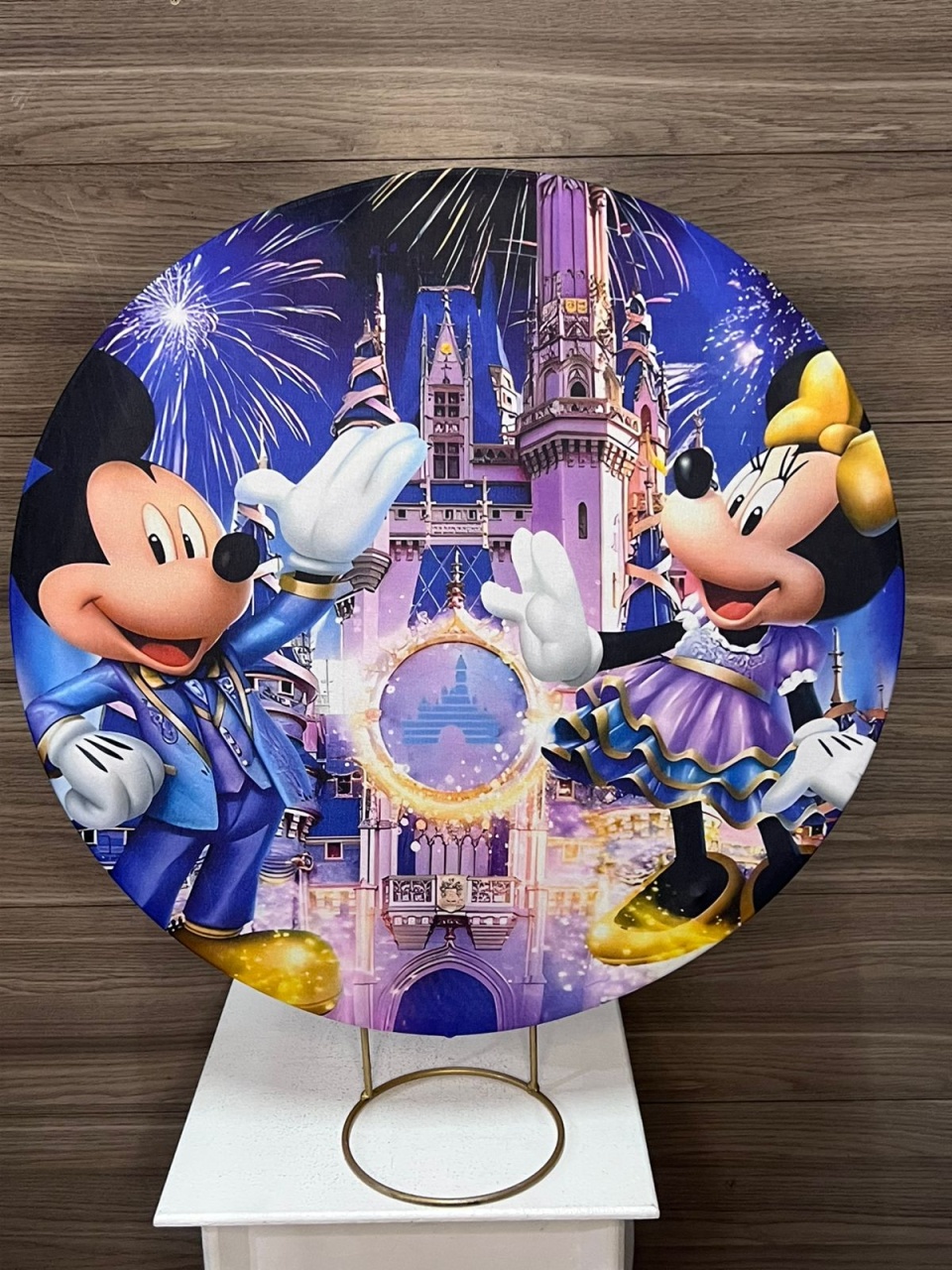 Mini Painel Minnei E Mickey Disney - Decorações Mundo dos Sonhos