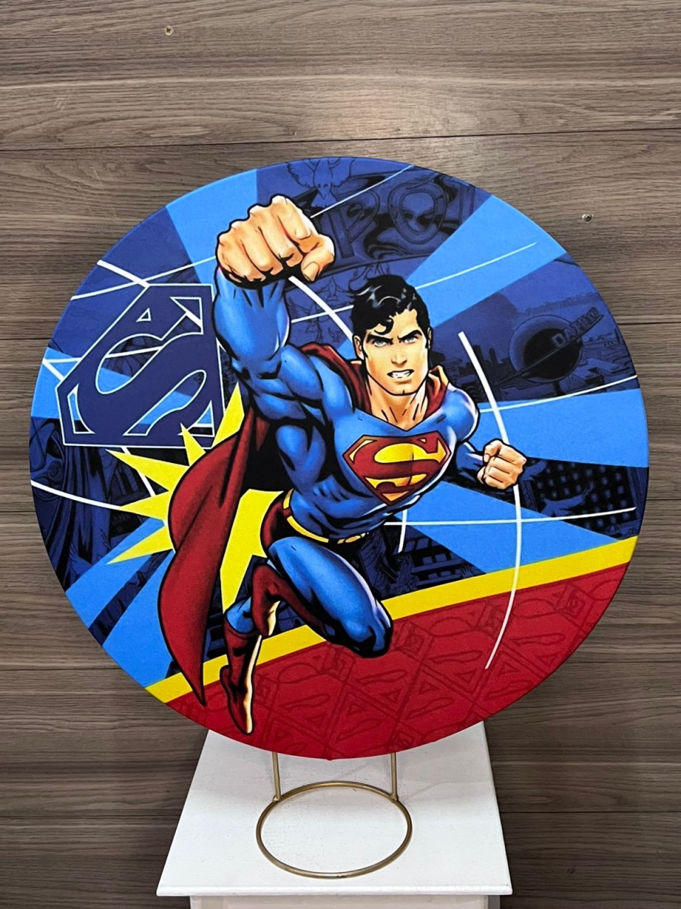 Mini Painel Superman - Decorações Mundo dos Sonhos