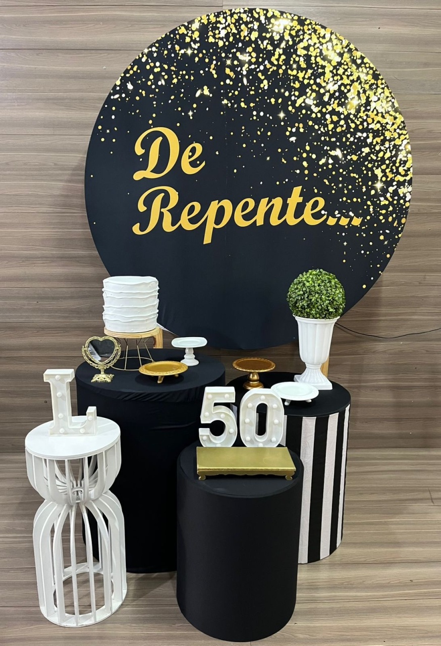 de Repente 50 - Decorações Mundo dos Sonhos