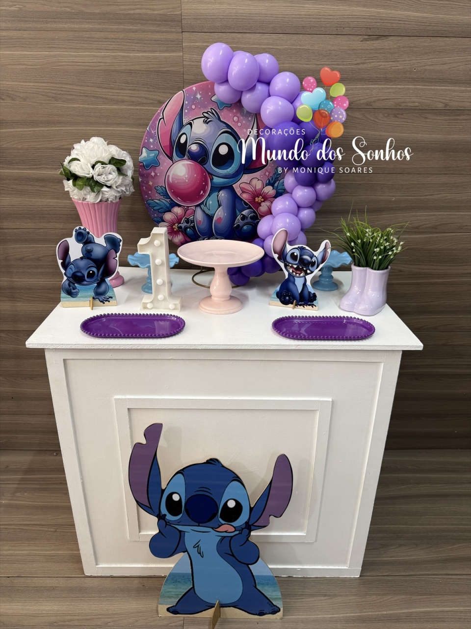 Mini Kit Stitch - Decorações Mundo dos Sonhos