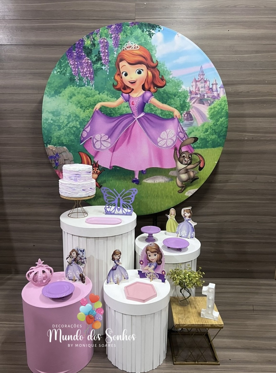 Princesa Sofia  - Decorações Mundo dos Sonhos