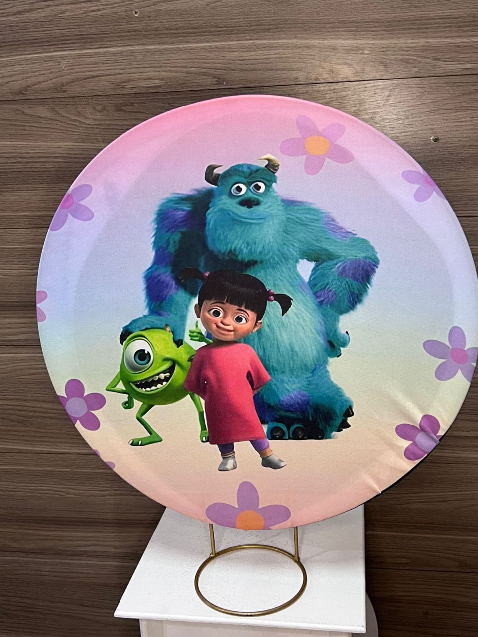 Mini Painel Monstros S.a - Decorações Mundo dos Sonhos