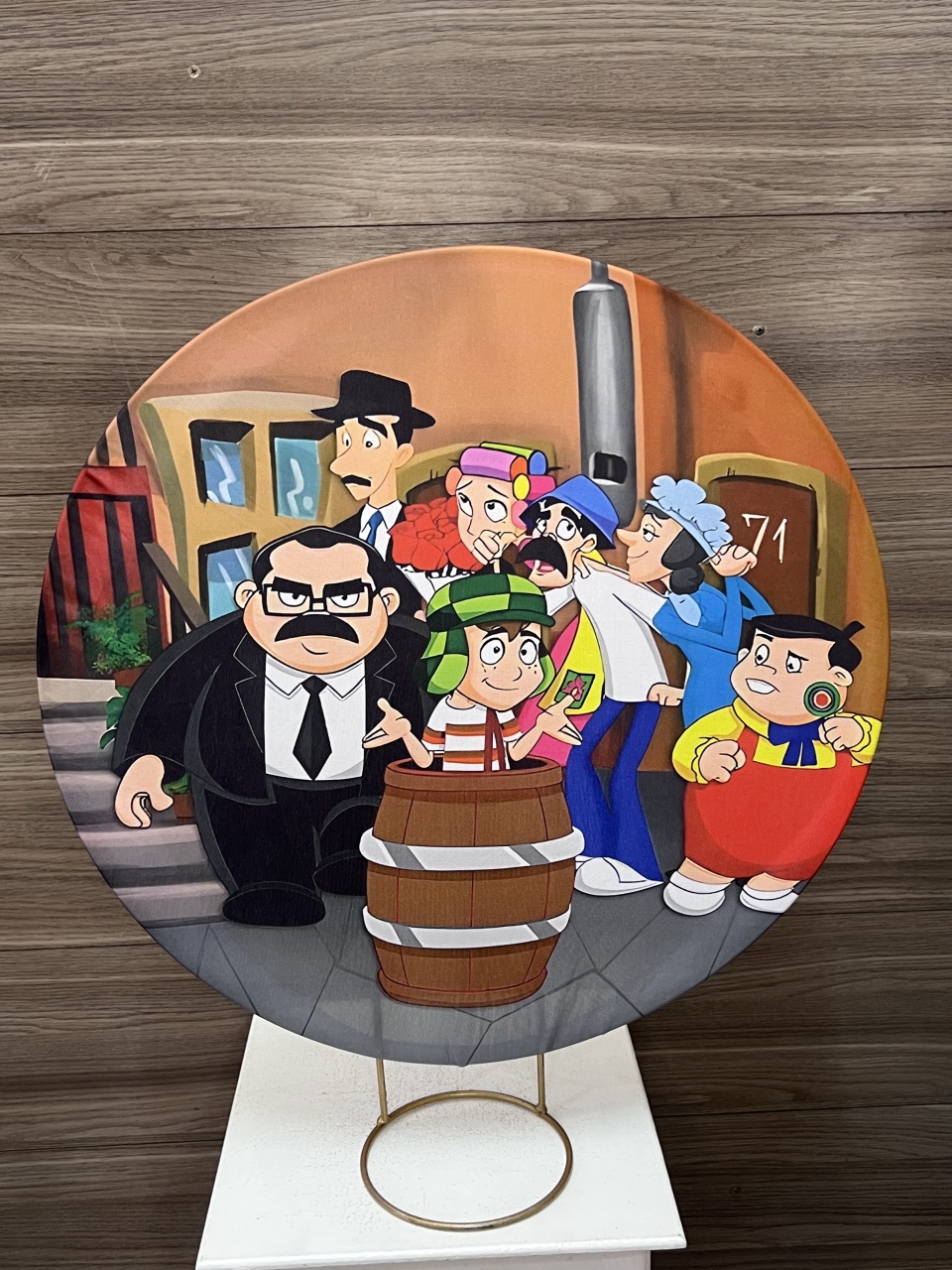 Mini Painel Turma Do Chaves Desenho - Decorações Mundo dos Sonhos