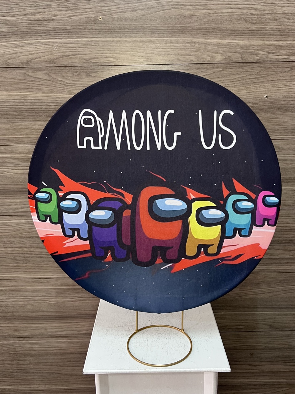 Mini Painel Among Us  - Decorações Mundo dos Sonhos