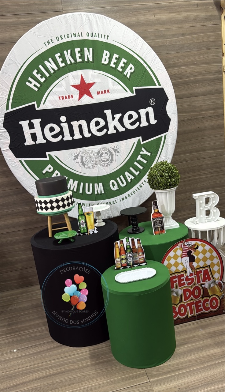Heineken - Decorações Mundo dos Sonhos