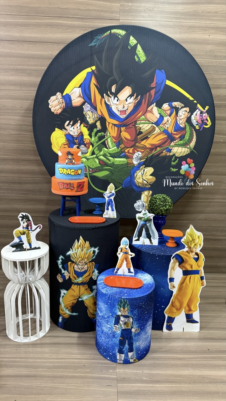 Dragon Ball Z - Decorações Mundo dos Sonhos