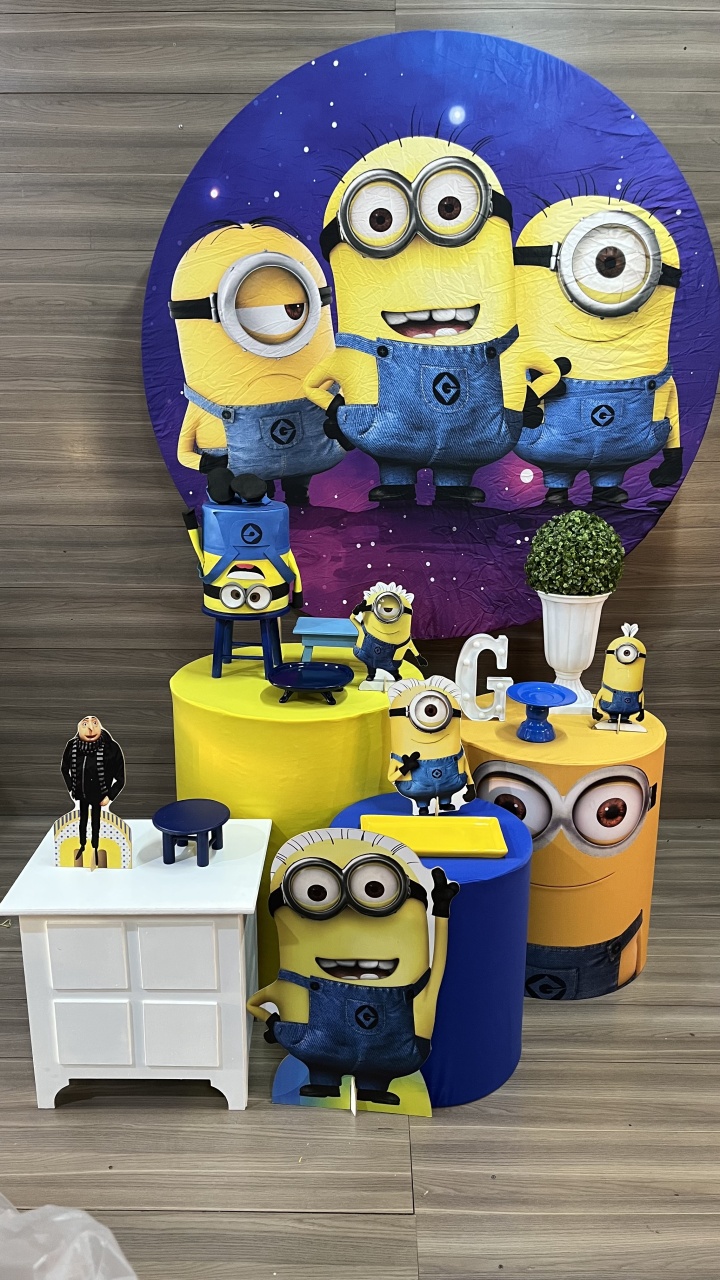 Minnions - Decorações Mundo dos Sonhos