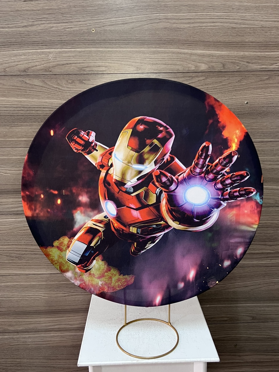 Mini Painel Homem de Ferro - Decorações Mundo dos Sonhos