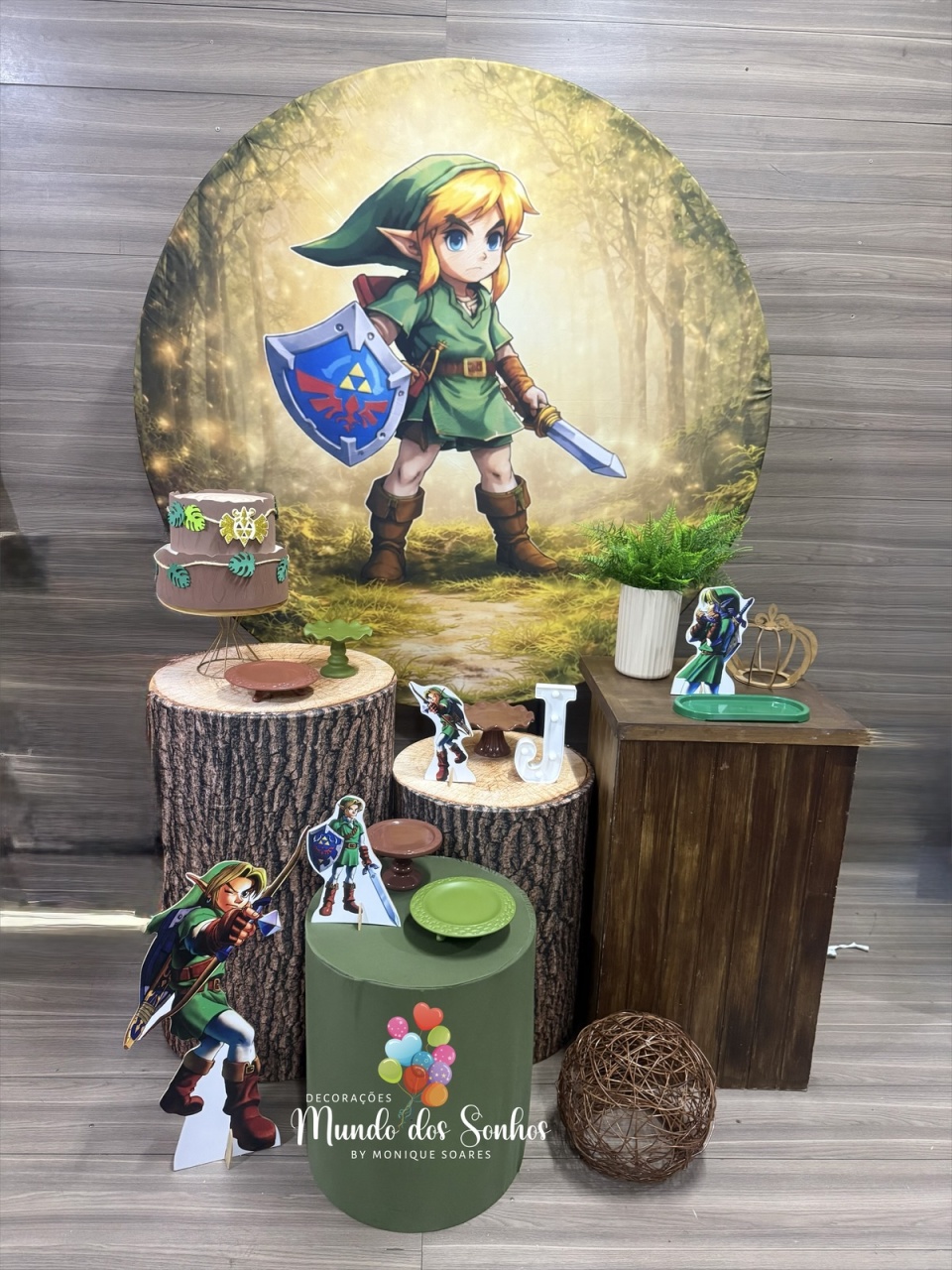 Zelda - Decorações Mundo dos Sonhos