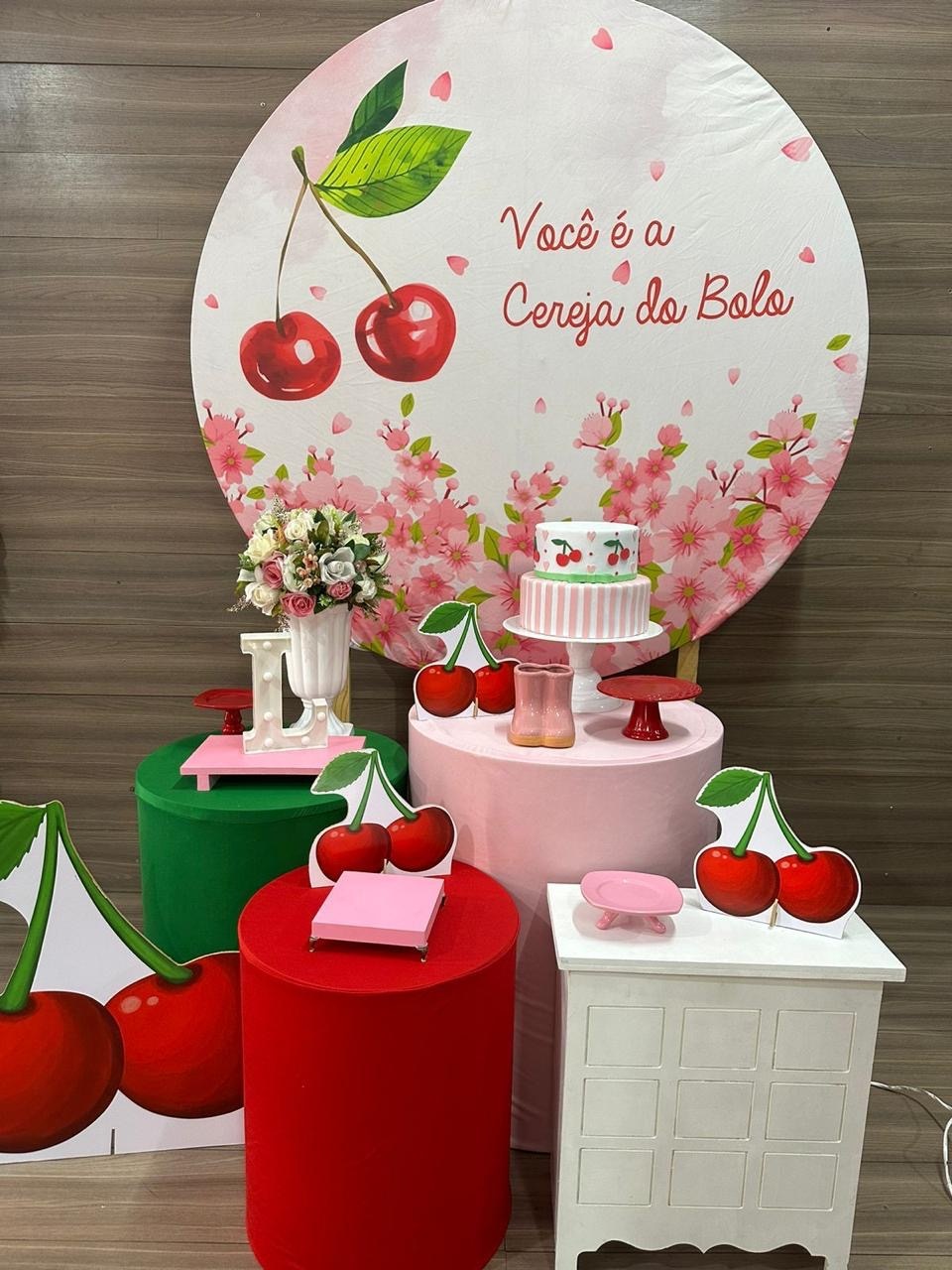 Cerejinha - Decorações Mundo dos Sonhos