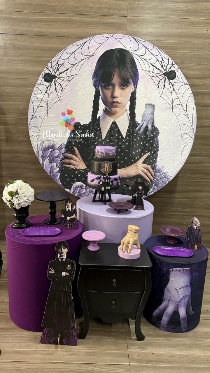 Wandinha - Decorações Mundo dos Sonhos