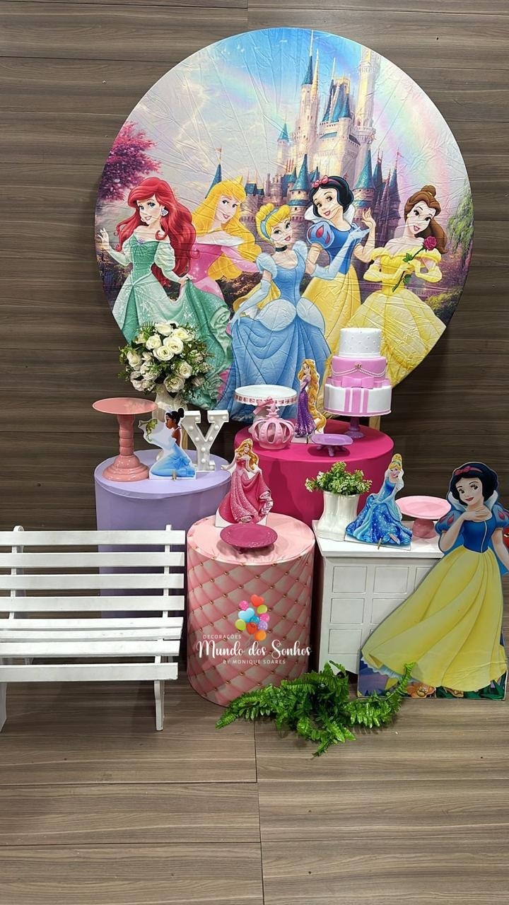 Princesas - Decorações Mundo dos Sonhos