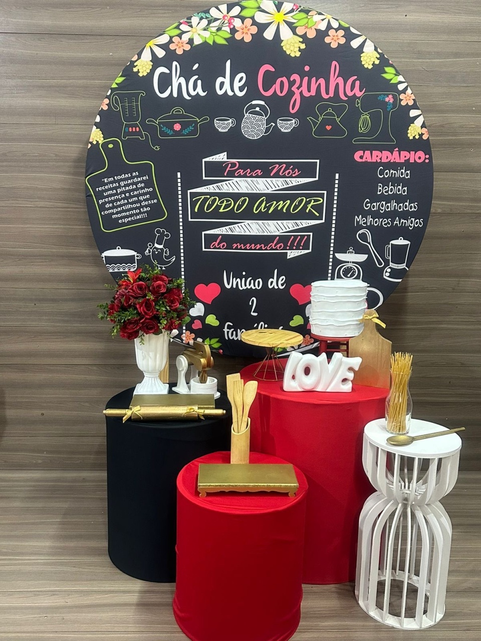 Chá de Cozinha - Decorações Mundo dos Sonhos