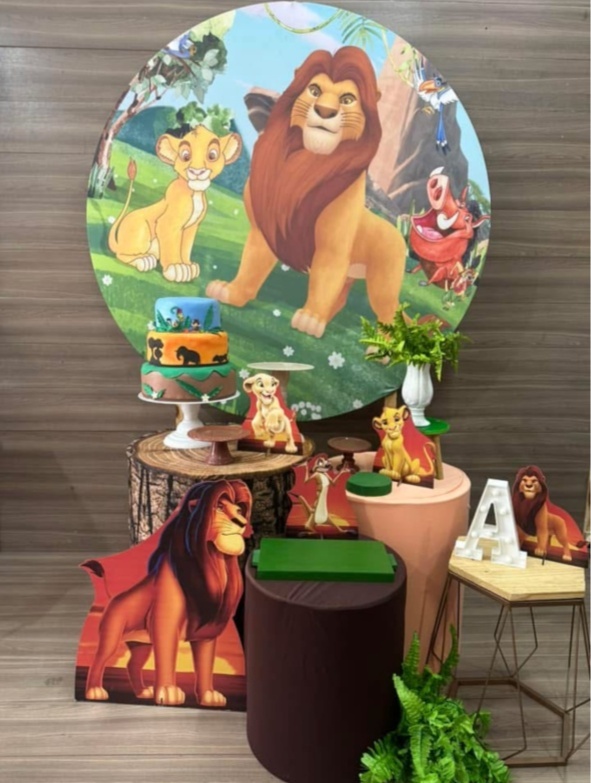 Rei Leão - Decorações Mundo dos Sonhos