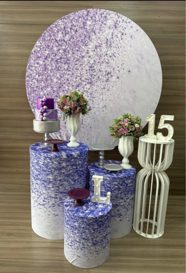 15 Anos Lilas - Decorações Mundo dos Sonhos