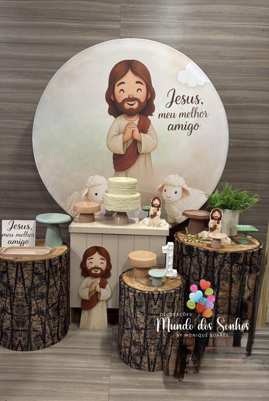 Jesus - Decorações Mundo dos Sonhos