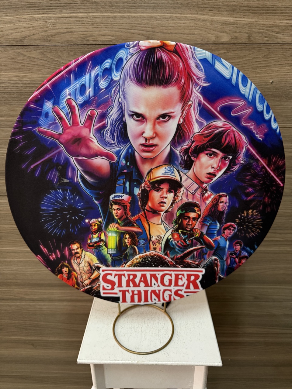 Mini Painel Stranger Things  - Decorações Mundo dos Sonhos