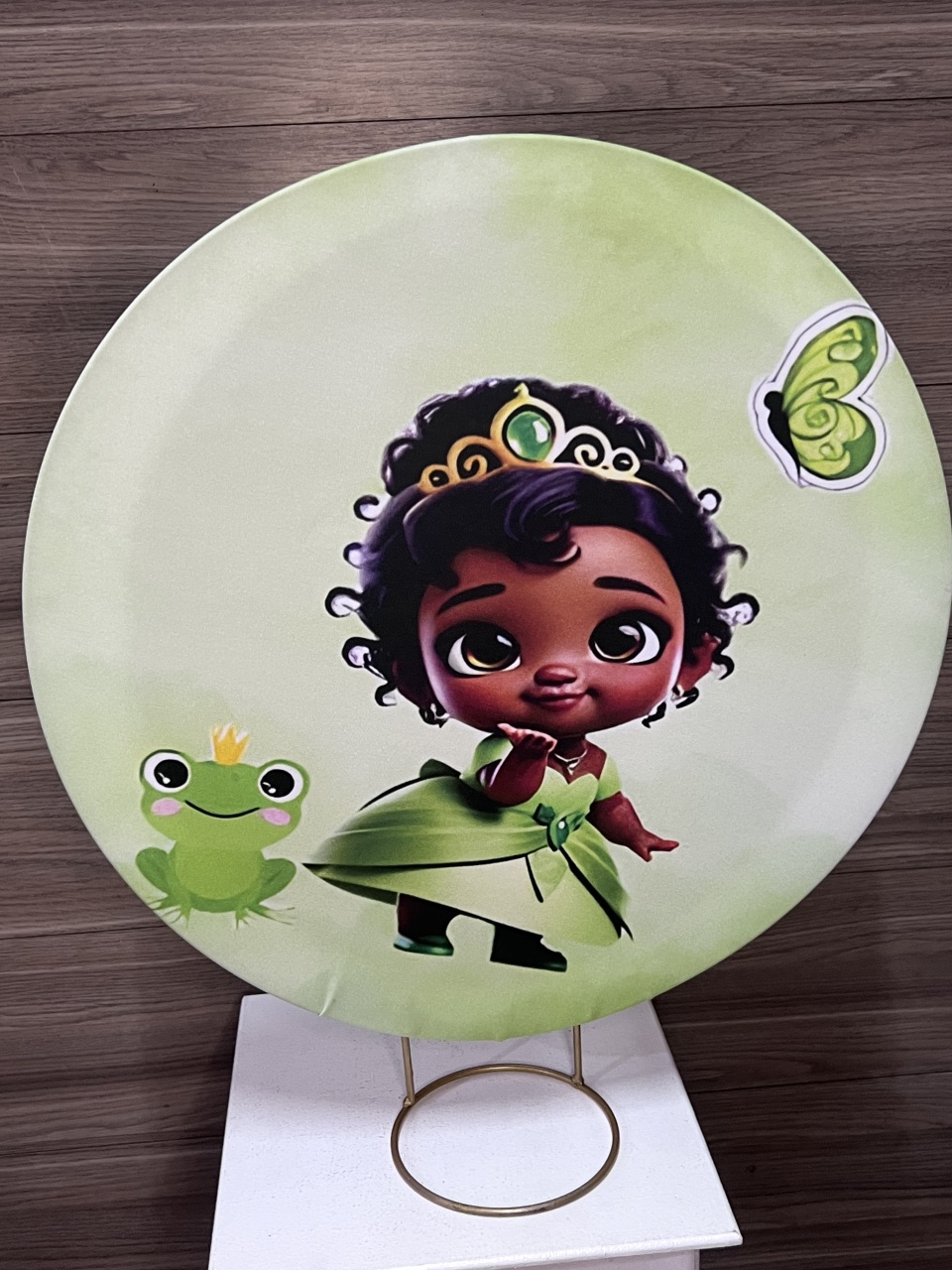 Mini Painel Tiana Baby - Decorações Mundo dos Sonhos
