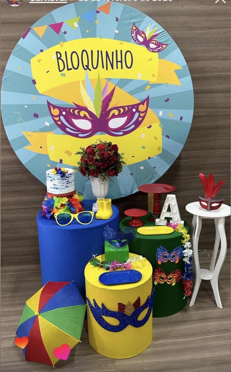 Carnaval - Decorações Mundo dos Sonhos